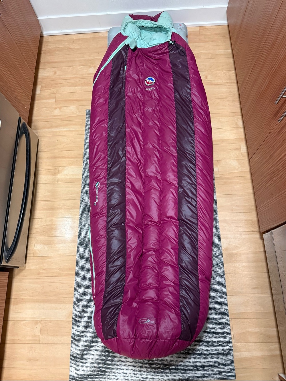 Big Agnes Roxy Ann 15 Down Sleeping bag Women’s Short RZ 650 Fill down